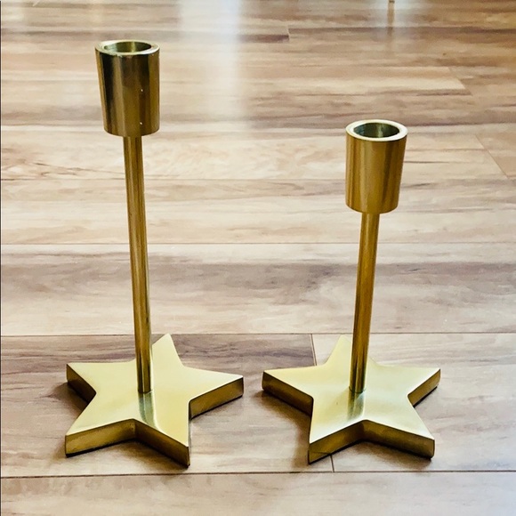 Pottery Barn The Emily & Meritt Star Taper Holders - Picture 2 of 16